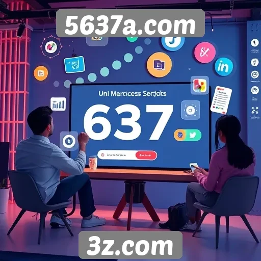 Exploração dos recursos interativos do site 5637a.com